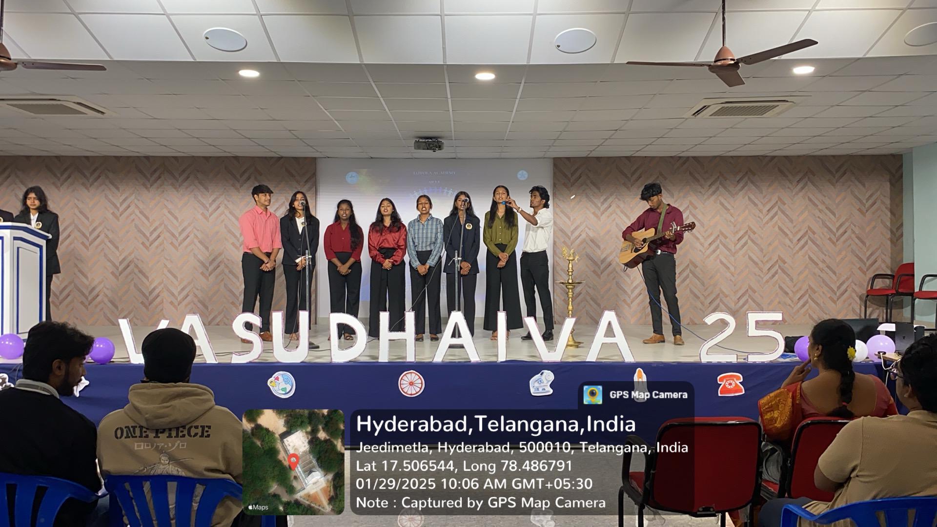 VASUDHAIVA 2025: Cultural Festival Showcases Student Talent