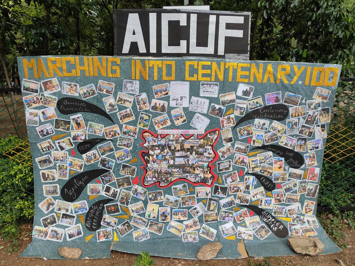 AICUF Centenary Display